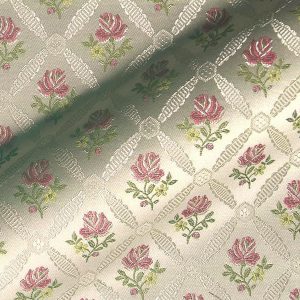 E4522-505 Rosenau gebloemde biedermeier meubelstof