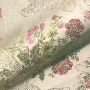 E4523-506 Sanssouci gebloemde biedermeier meubelstof