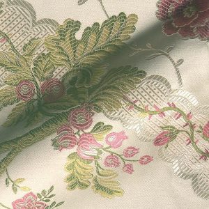 E4525-507 Versailles gebloemde biedermeier meubelstof