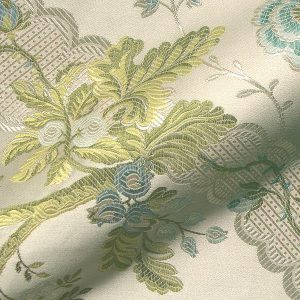 E4525-511 Versailles gebloemde biedermeier meubelstof