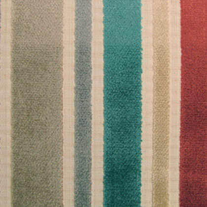 Collins M1130-01, chenille meubelstof met velours strepen