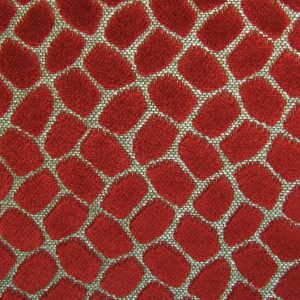 Amalfi E6 2523 100, velours meubelstof met stippen dessin. | Effabrics.nl