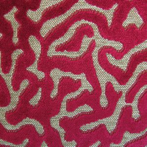 Formia E6 2522 101, velours meubelstof met abstract dessin. | Effabrics.nl