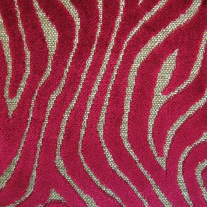 Pizzo E6 2524 101, velours meubelstof met abstract dessin. | Effabrics.nl