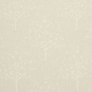 Bowood E0733-03, fijn geweven gordijnstof met geborduurde bomen patroon.