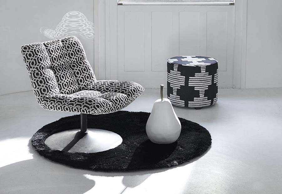 Malee E0944-01, velours meubelstof