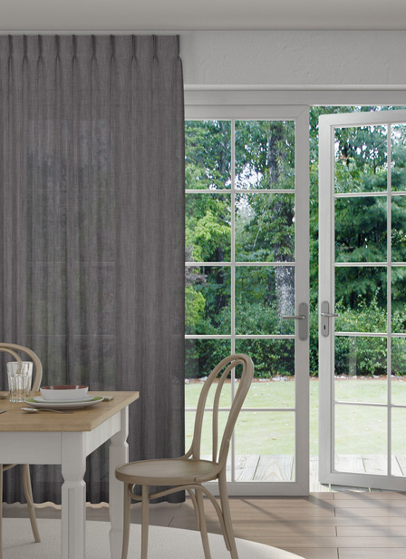 Algos Ado*6826-15, inbetween gordijnstof in linnenstructuur