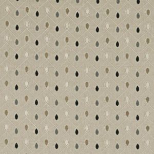 Healey E0936-01, geborduurde gordijnstoffen.