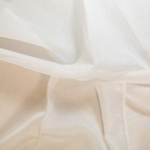 Ado E647-111 ↨ 300 cm wit, voile, kamerhoge vitrage.