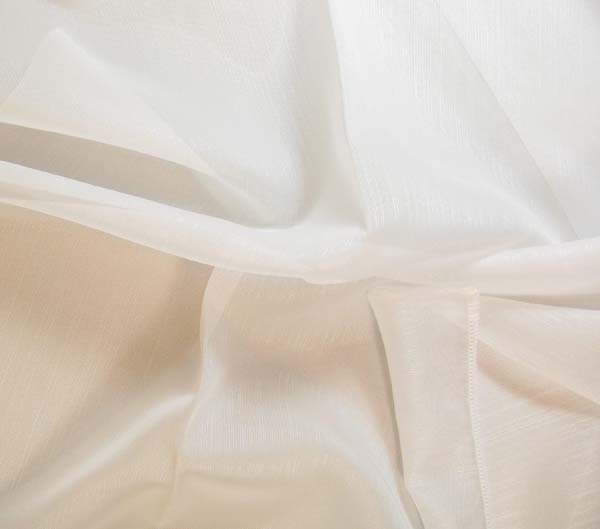 Ado E647-111 ↨ 300 cm wit, voile, kamerhoge vitrage.