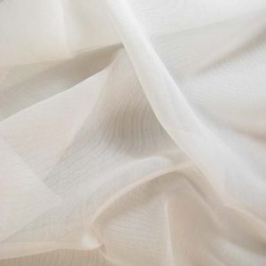 Ado E665-111 ↨ 300 cm wit, voile, kamerhoge vitrage.