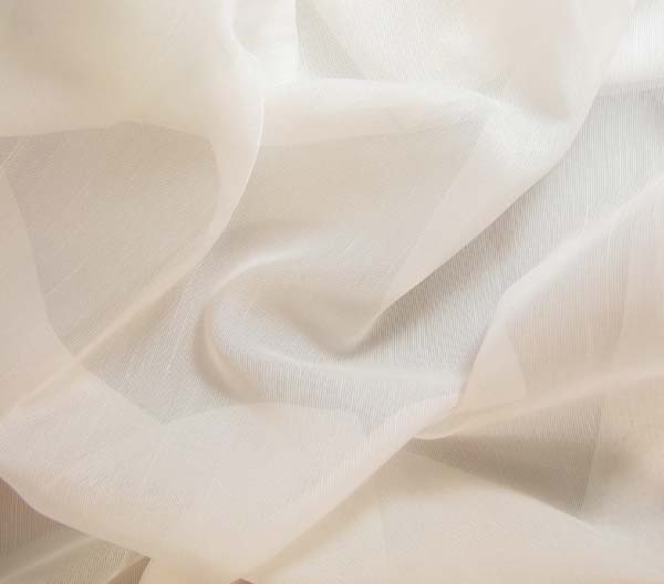 Ado E665-112 ↨ 300 cm creme, voile, kamerhoge vitrage.