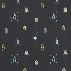 Beetle E1095-02 blauw, decoratiestof kopen bij effabrics.nl