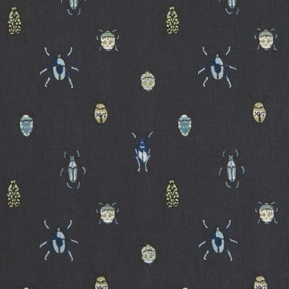 Beetle E1095-02 blauw, decoratiestof kopen bij effabrics.nl