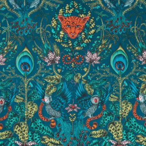 Amazon EW0098-03 behang met jungle patroon. | Effabrics.nl