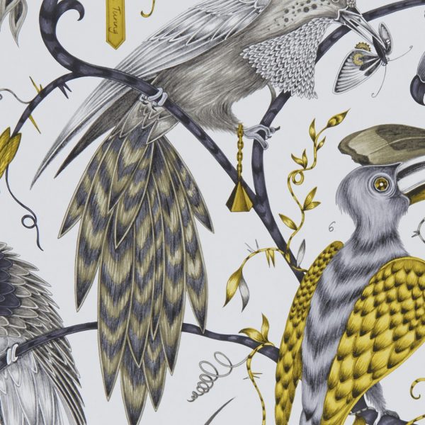 Audubon EW0099-02 behang met jungle patroon. | Effabrics.nl