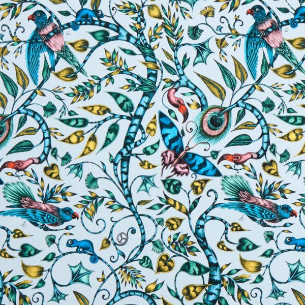 Rousseau EW0104-02 behang met jungle patroon. | Effabrics.nl