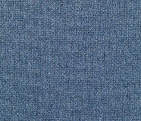 Lamu E7051-10 blauw, fijn geweven interieurstof in wol. | Effabrics.nl