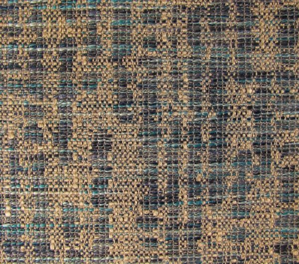 Smile E1596-38 blauw, luxueuze meubelstof. | Effabrics.nl