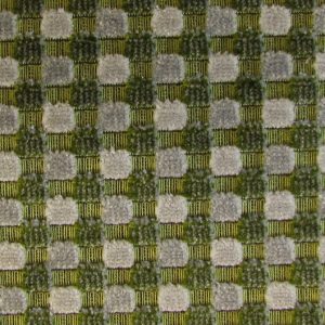 Sintra E6 2645 400, Fijn geweven, glanzende ondergrond met daarop kleine velours vierkantjes. | Effabrics.nl