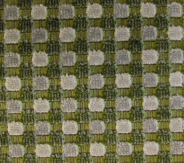 Sintra E6 2645 400, Fijn geweven, glanzende ondergrond met daarop kleine velours vierkantjes. | Effabrics.nl