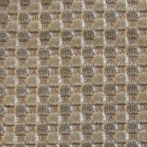 Sintra E6 2645 800 grijs, Fijn geweven, glanzende ondergrond met daarop kleine velours vierkantjes. | Effabrics.nl