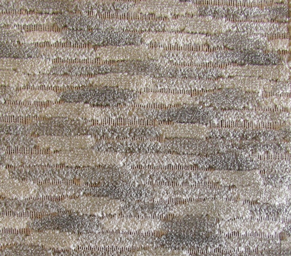 Guarda E6 2646 800 grijs, Fijn geweven, glanzende ondergrond met daarop een bijzonder strepen patroon in velours. | Effabrics.nl