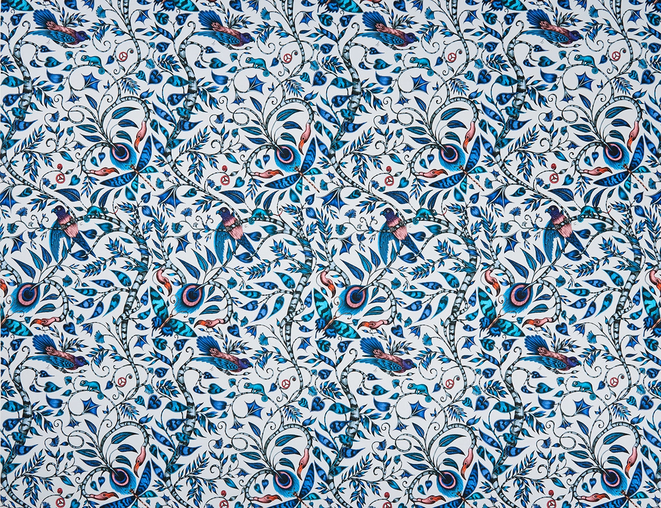 Rousseau Lime Velvet E1212-01, velours meubelstof met dierenprint.