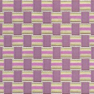 Gitano E6 2220 000 Paars, Gladde meubelstof met een abstract blokken patroon. | effabrics.nl