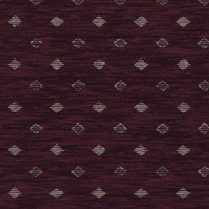 Altona E7419-514 paars Chenille meubelstof met een klein ruit-patroon. | Effabrics.nl