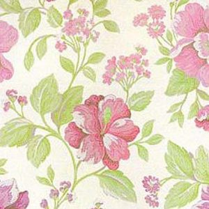 Benito E6 2217 101 rose, Chique, stevige fijngeweven meubelstof met gebloemd dessin. | effabrics.nl