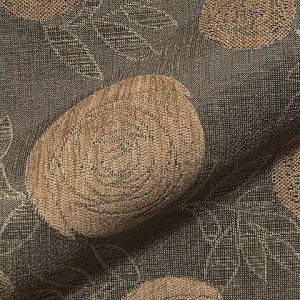 Eppendorf E7421-552 bruin, Zachte, stevige gebloemde chenille meubelstof. | Effabrics.nl