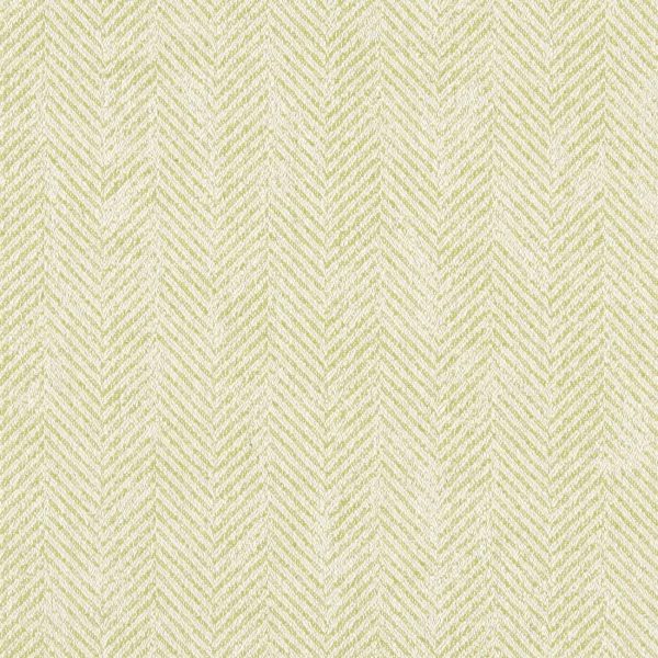 Ashmore E1177-02 Citron, Gemaakt van 100% natuurlijke materialen, deze fijn geweven meubelstof met een visgraat patroon. | Effabrics.nl