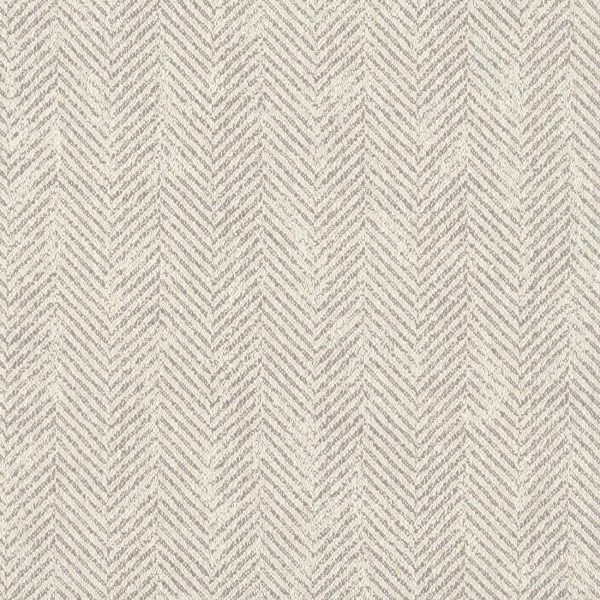 Ashmore E1177-04 Dove, Gemaakt van 100% natuurlijke materialen, deze fijn geweven meubelstof met een visgraat patroon. | Effabrics.nl