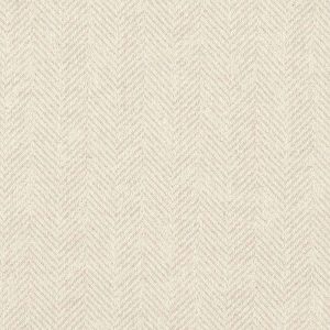 Ashmore E1177-06 Linen, Gemaakt van 100% natuurlijke materialen, deze fijn geweven meubelstof met een visgraat patroon. | Effabrics.nl