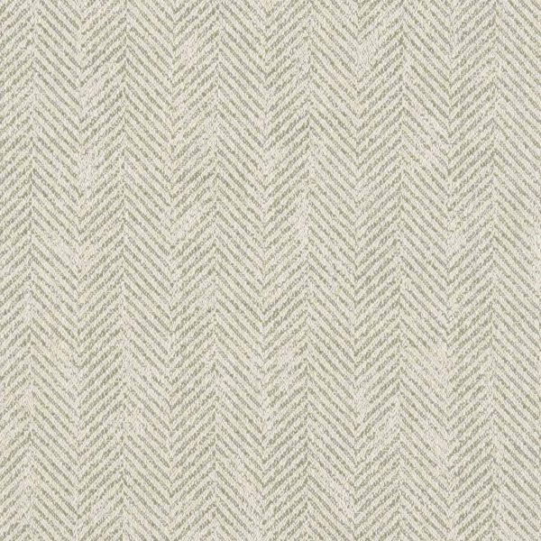 Ashmore E1177-08 Sage, Gemaakt van 100% natuurlijke materialen, deze fijn geweven meubelstof met een visgraat patroon. | Effabrics.nl