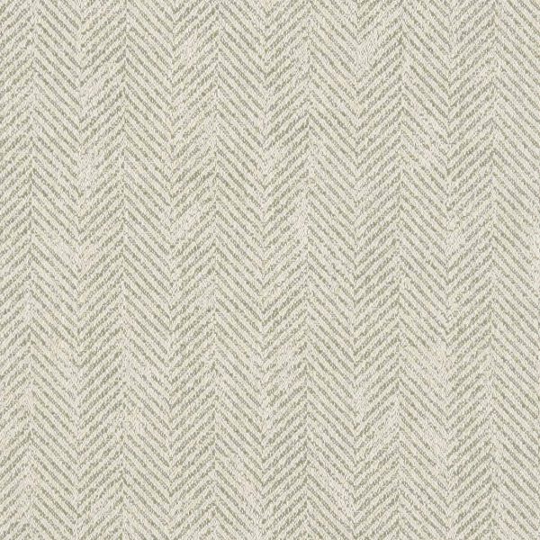 Ashmore E1177-08 Sage, Gemaakt van 100% natuurlijke materialen, deze fijn geweven meubelstof met een visgraat patroon. | Effabrics.nl