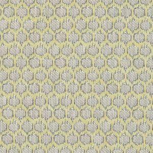 Dorset E1178-03 Citron, Gemaakt van 100% natuurlijke materialen, deze fijn geweven meubelstof met een klein fantasie patroontje. | Effabrics.nl