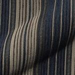 Wandsbek E7423-524 paars, Zachte, stevige chenille meubelstof met een gestreept patroon. | Effabrics.nl