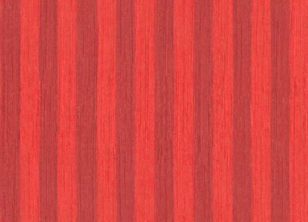 Rosendo E6 2221 100 rood, Gladde meubelstof met strepen. | effabrics.nl