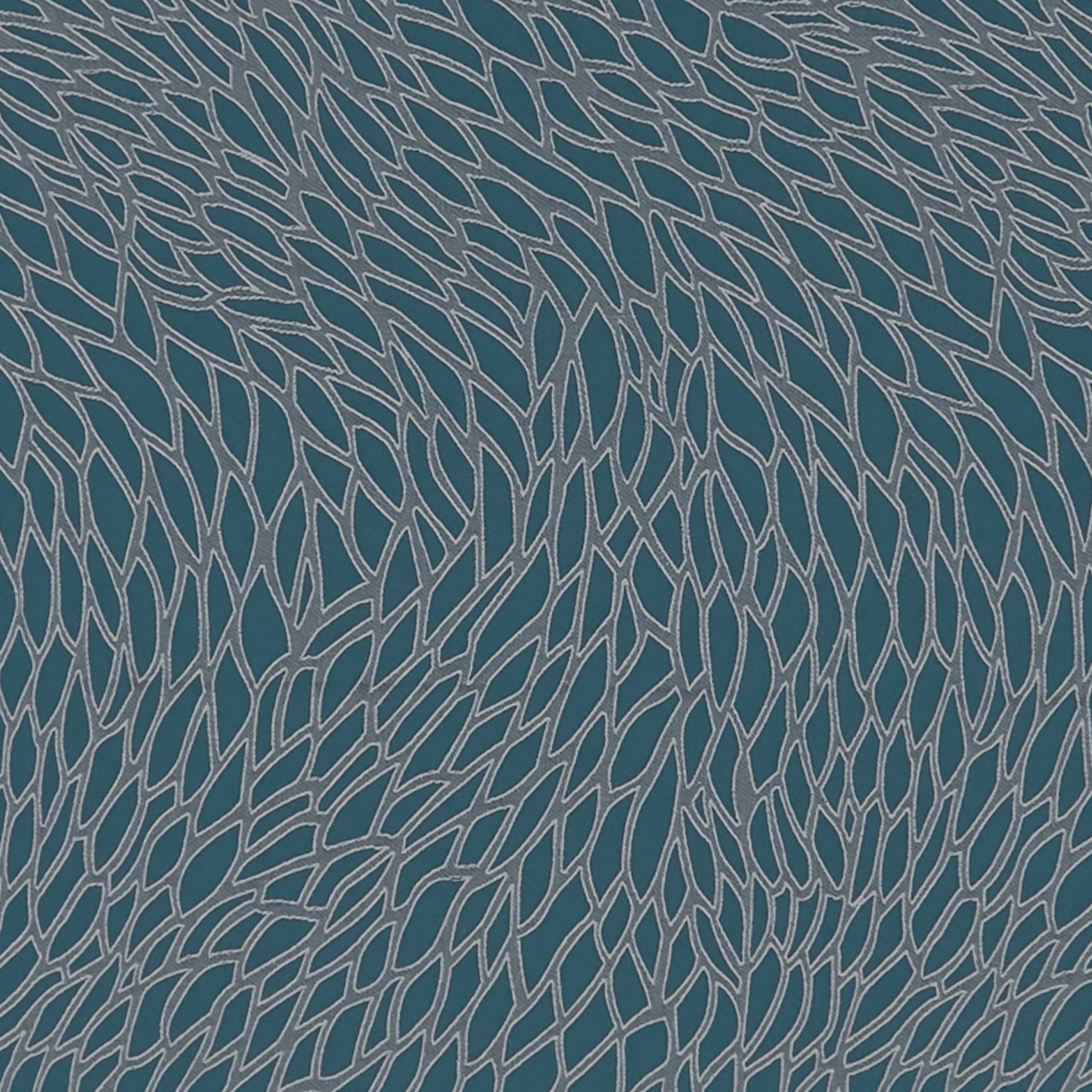 Corallino E1246-02 kingfisher, meubelstoffen met 3D-effect.