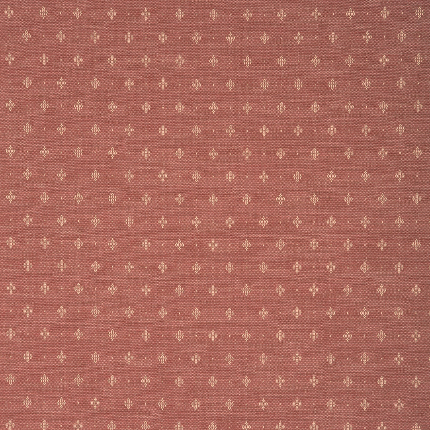 Bryher E-LF0695C/019 Paprika, meubelstoffen met kleine patroontjes.