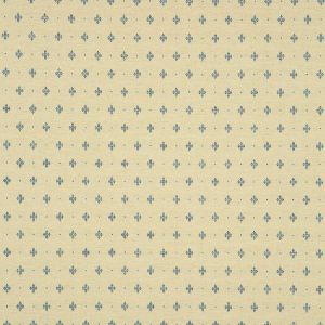 Bryher E-LF0695C/037 Lapis, meubelstoffen met kleine patroontjes.