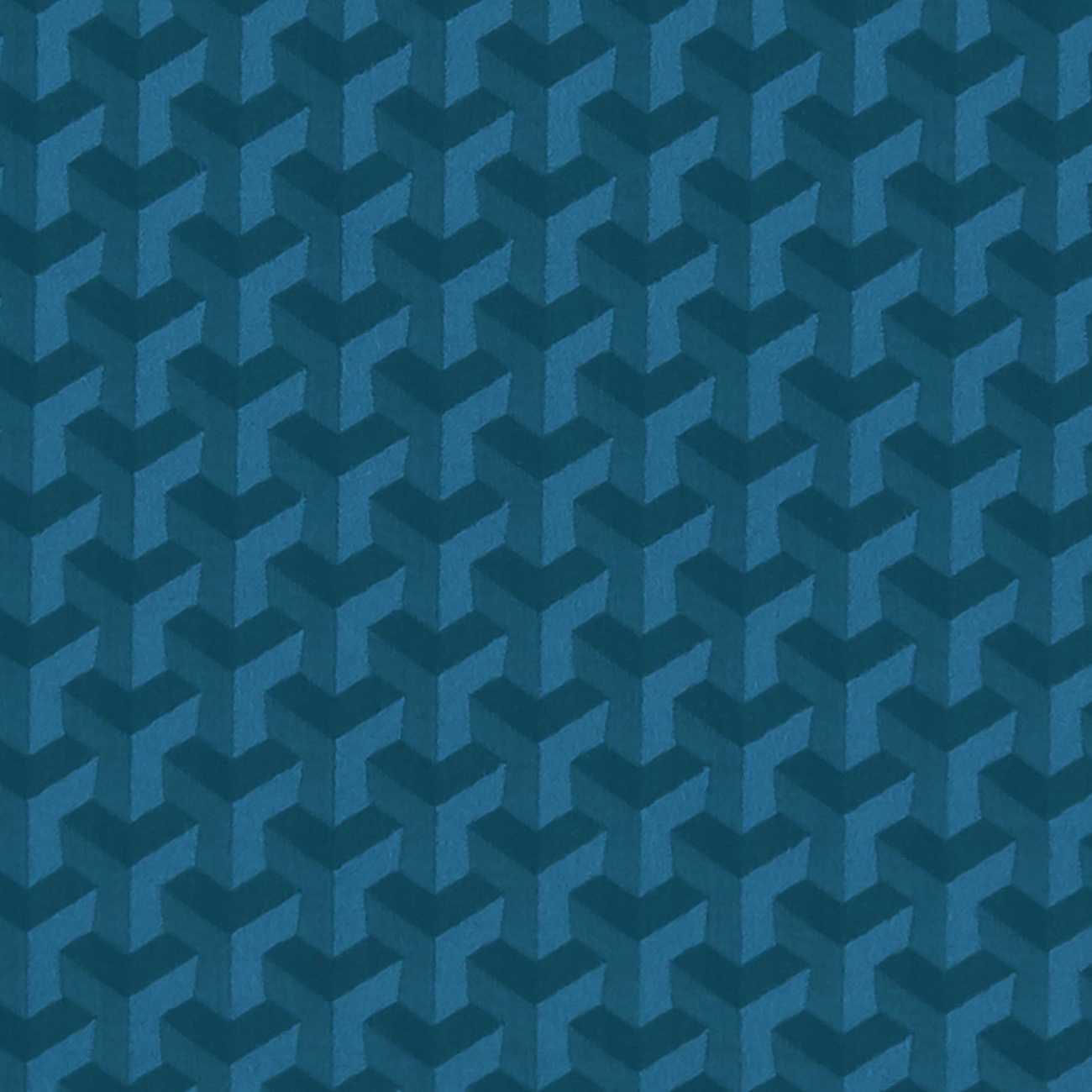 Struttura E1250-02 kingfisher, meubelstoffen met 3D-effect.