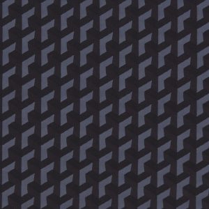 Struttura E1250-05 nero , meubelstoffen met 3D-effect.