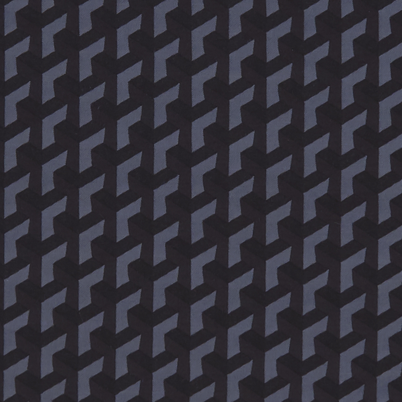 Struttura E1250-05 nero , meubelstoffen met 3D-effect.