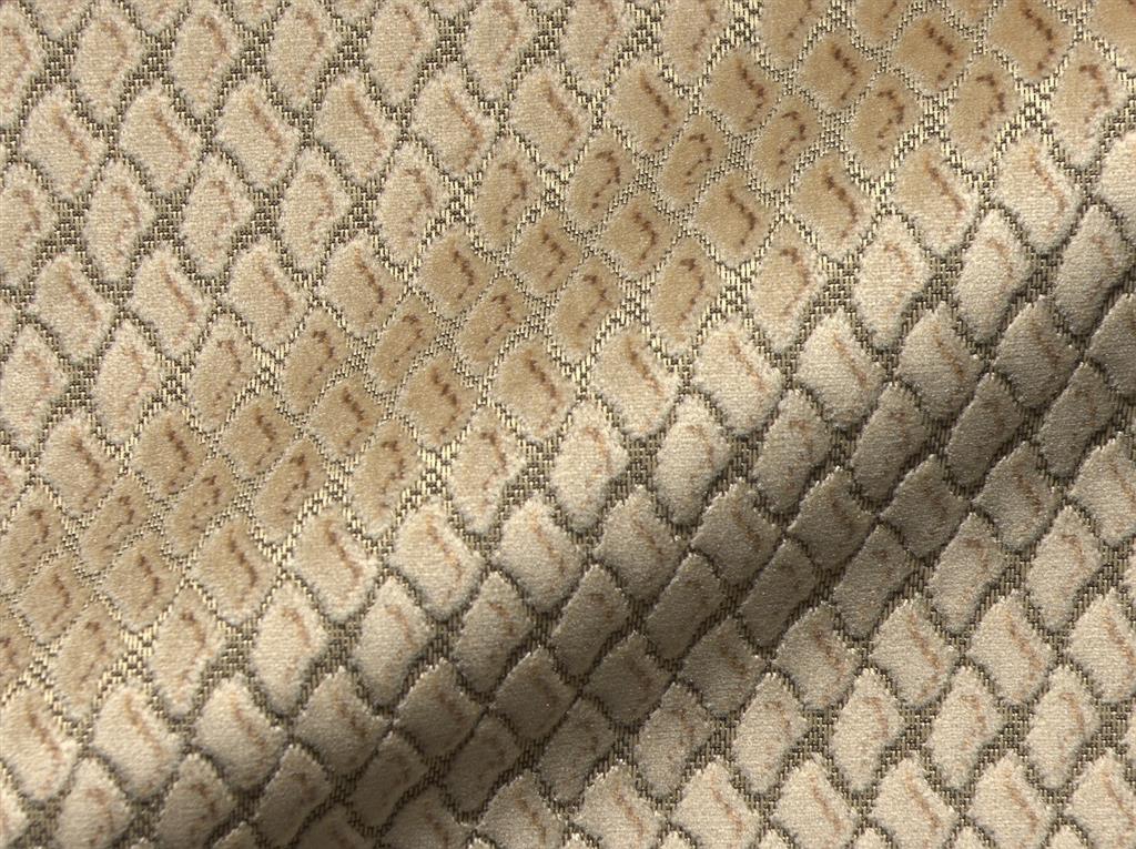 Meiningen E7019-822 klassieke velours meubelstof beige