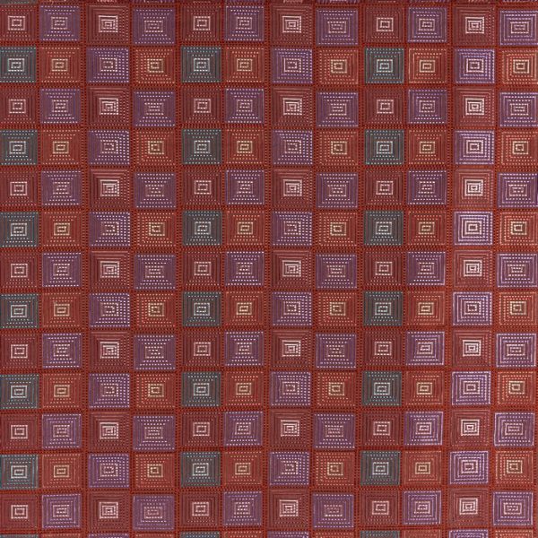 Bossa Nova E3726-357 firecracker, luxueuze decoratiestof. | Effabrics.nl