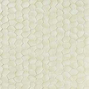 Cantin EV1065-01 creme, Vinyl wandbekleding met een vervormde honingraat als stevige nerf. | Effabrics.nl