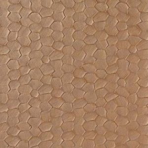 Cantin EV1065-06 bruin, Vinyl wandbekleding met een vervormde honingraat als stevige nerf. | Effabrics.nl